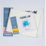 CANSON Montval A4 akvarelės blokas, 300 gsm, 12 lapų, smulkiagrūdis, klijuotas trumpojoje pusėje C518408000