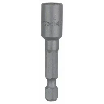 Bosch 1/4 inch antgalių įstatymas 7 mm šešiakampis 50 mm ilgio chromo vanadžio plienas 2608550070