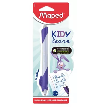 Maped KIDY learn trinamas flomasteris-rašiklis Rabbit, mėlyni rašalai, 0,7 mm, blister paketas 229600