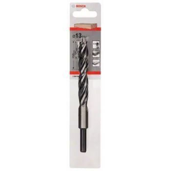 Bosch Expert for Wood medienos grąžtas su centravimo smaigaliu 13 mm, 151 mm ilgio, cilindrinis kotas, 1 vnt. 2608596310