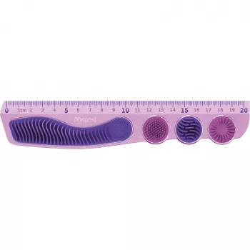 Maped KIDY learn CONCENTRATION lanksti liniuotė 200 mm violetinė PET 277901
