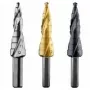 Bosch HSS laiptinis grąžtas 4-12 mm, 9 pakopų, 3 plokščio kotu, 66,5 mm ilgio 2608587425