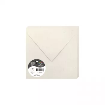 Clairefontaine Pollen Natura perdirbto popieriaus kvadratinis vokas 165 x 165 mm, 120 g/qm, 1 vnt. 55019C
