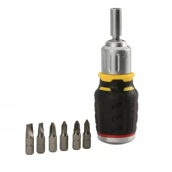 STANLEY FatMax 6 dalių atsuktuvų rinkinys FMHT0-62688 - juodas/geltonas
