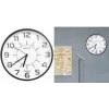 UNILUX POP PL sieninis laikrodis, 305 mm, juodas korpusas, juodas ciferblatas, tylus kvarcas 400190878
