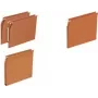 ELBA DEFI FLEX pakabinama byla, oranžinė, kraft kartonas 230 g/m², 330 mm pakabinimo centrai, metalinė juosta, A4 400126817