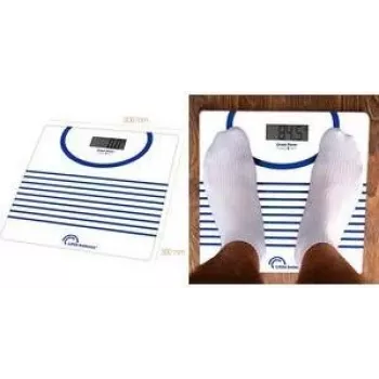 Little Balance LB 8655 skaitmeninės asmeninės svarstyklės Sailor, USB-C įkraunamos, be baterijų, 180 kg