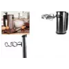 Little Balance rankinis maišytuvas Inox 400, 400 W, nerūdijantis plienas, elegantiškas juodas dizainas su nerūdijančio plieno apdaila (LB 8460)