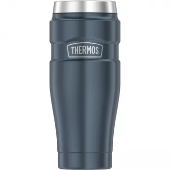 THERMOS STAINLESS KING termosas 0,47 l, Ice Grey, dvigubos sienelės nerūdijantis plienas, vakuuminė izoliacija, išardomas 4002.336.047