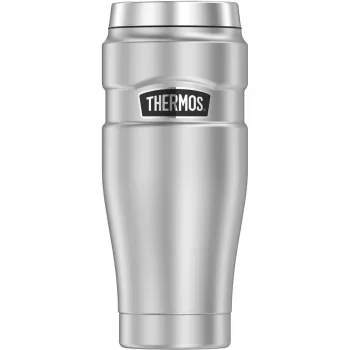 THERMOS STAINLESS KING termosas 0,47 l, Ice Grey, dvigubos sienelės nerūdijantis plienas, vakuuminė izoliacija, išardomas 4002.336.047
