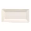 PAPSTAR pure cukranendrių lėkštė, stačiakampė, 130 x 260 mm, 50 vienetų, kompostuojama, tinkama mikrobangų krosnelei 89746