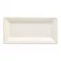 PAPSTAR pure cukranendrių lėkštė, stačiakampė, 130 x 260 mm, 50 vienetų, kompostuojama, tinkama mikrobangų krosnelei 89746