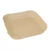 PAPSTAR 100 orkaitės kepimo popieriaus lapai oro gruzdintuvei 23 x 23 cm (89966)