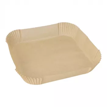 PAPSTAR 100 orkaitės kepimo popieriaus lapai oro gruzdintuvei 23 x 23 cm (89966)