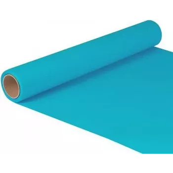 Papstar 82210 turkio spalvos popierinė stalo juosta ritinyje, 400 mm x 5 m, stačiakampė