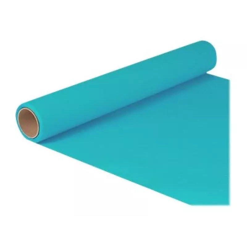 Papstar 82210 turkio spalvos popierinė stalo juosta ritinyje, 400 mm x 5 m, stačiakampė