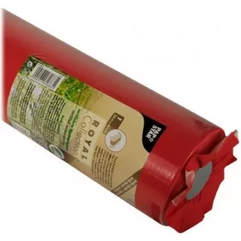 PAPSTAR ROYAL Collection raudonas tiulio staltiesės takelis, 400 mm x 24 m, ritinys 84312