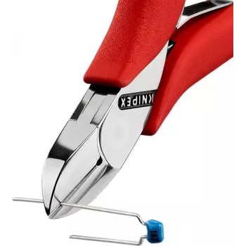 KNIPEX 77 01 115 Electronic Super Knips® šoninis kirtiklis, VDE izoliuotas, 115 mm