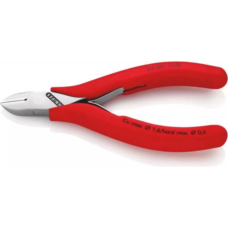 KNIPEX 77 01 115 Electronic Super Knips® šoninis kirtiklis, VDE izoliuotas, 115 mm