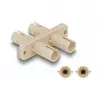 PAPSTAR dangteliai maisto talpoms, 90 mm, CPLA, balti, 50 vienetų (87935)