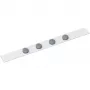 MAUL Magnetic Strip 6207202, balta, 100 cm