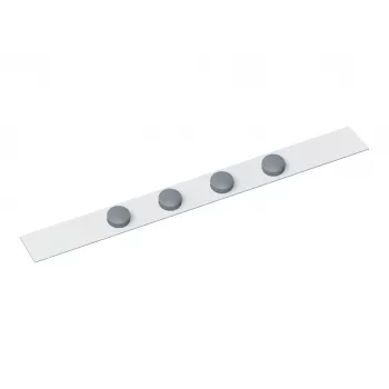 MAUL Magnetic Strip 6207202, balta, 100 cm