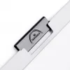 DURABLE DURACLIP 60 A4 dokumentų segtuvas su spaustuku, juodas (25 vnt. pakuotė) 220902