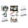 DURABLE PRESENTER DE LUXE vardų lentelė ant stalo A4 gulsčia 105x297 mm permatoma 820319