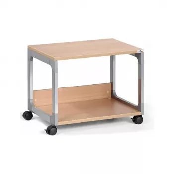 DURABLE SYSTEM 48 daugiafunkcis vežimėlis, 3 lentynos, šviesiai pilkas, 600 x 480 x 900 mm, 120 kg bendra apkrova 3710124