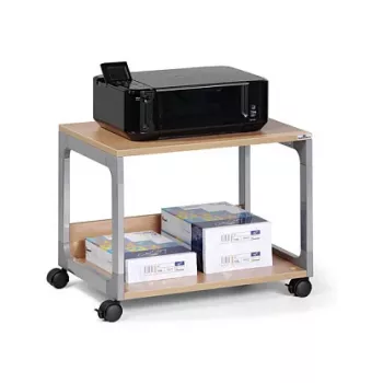 DURABLE SYSTEM 48 daugiafunkcis vežimėlis, 3 lentynos, šviesiai pilkas, 600 x 480 x 900 mm, 120 kg bendra apkrova 3710124