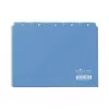 DURABLE A5 registro skirtukai 5-Tab A-Z reljefiniai polipropileno permatomi 365006