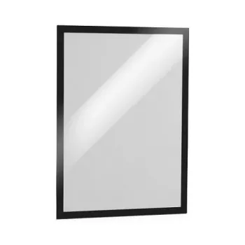 DURABLE DURAFRAME A3 savaiminio lipnumo informacinis rėmelis, sidabrinis, 2 vnt. 487301