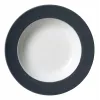 Ritzenhoff & Breker Doppio antracito sriubos lėkštė 220 mm porcelianas, 6 vnt. rinkinys 430219