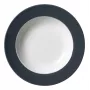 Ritzenhoff & Breker Doppio antracito sriubos lėkštė 220 mm porcelianas, 6 vnt. rinkinys 430219