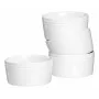 Ritzenhoff & Breker BIANCO porcelianiniai kokotų rinkinys, 245 ml, 4 vnt., balti 431452