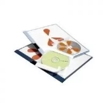 DURABLE CD/DVD FIX lipdukai diskų įbrėžimams taisyti, permatomi, 10 vnt. 521019