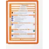 DURABLE SHERPA® PANEL A4 informacinis skydelis, 5 vnt. rinkinys, juodas 560609