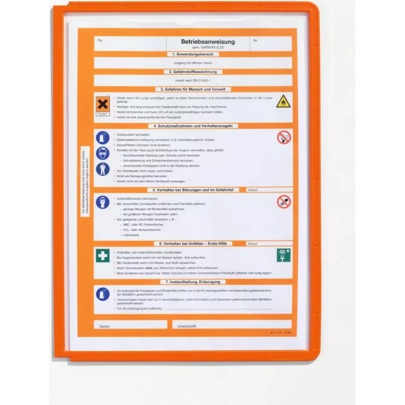 DURABLE SHERPA® PANEL A4 informacinis skydelis, 5 vnt. rinkinys, juodas 560609