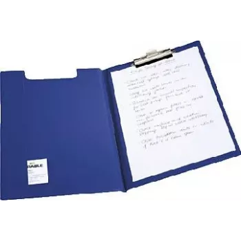 DURABLE Clipboard Folder STANDARD, DIN A4, tamsiai mėlyna, minkšta plėvelė su kartono sutvirtinimu 2357-07