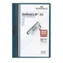 DURABLE DURACLIP 30 A4 dokumentų segtuvas su spaustuku, juodas (25 vnt. pakuotė) 220028