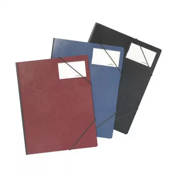 DURABLE Premium Corner File A4 raudonas su elastinėmis kampinėmis juostelėmis 2320-03