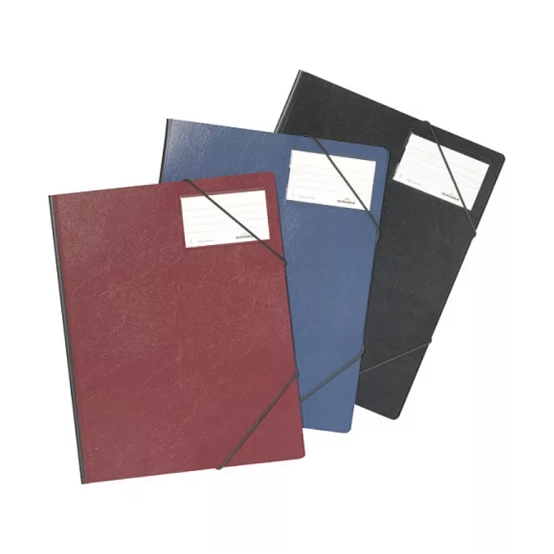 DURABLE Premium Corner File A4 raudonas su elastinėmis kampinėmis juostelėmis 2320-03