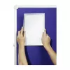 DURABLE DURAFRAME GRIP A4 informacinis rėmelis, lipnus, juodas, 1 vnt. 496823