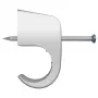 Fischer MNS 4-7 kabelio spaustukas, pilkas, 100 vienetų (94673)