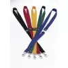 DURABLE tekstilinis dirželis 20 su karabinu, juodas, 10 vienetų 813703