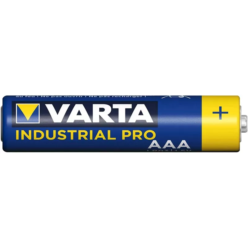 Varta Industrial AAA šarminė baterija 1,5V 1100 mAh - 10 vnt. (LR03)