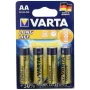 VARTA Longlife AA šarminės baterijos 1,5V 2750mAh, 4 vnt. (04106110414)