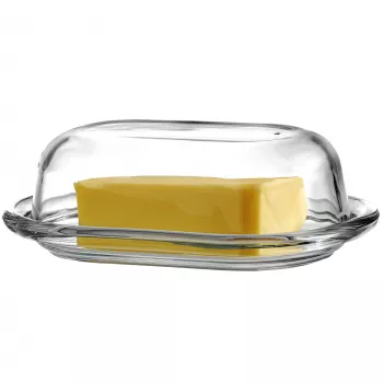 Ritzenhoff & Breker STYLE stiklinė sviesto lėkštė su dangčiu 190x130x70 mm 812022