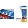 HERMA Special Outdoor atmosferos poveikiui atsparūs lipnūs plėveliniai matiniai etiketės baltos 37 x 13 mm 2125 etiketės (25 lapai x 85) 8337