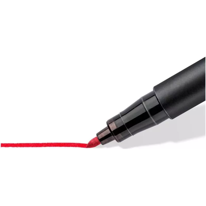 Staedtler Lumocolor Permanent Marker Set 317 C14 - 14 skirtingų spalvų, plonas antgalis 0,6 mm